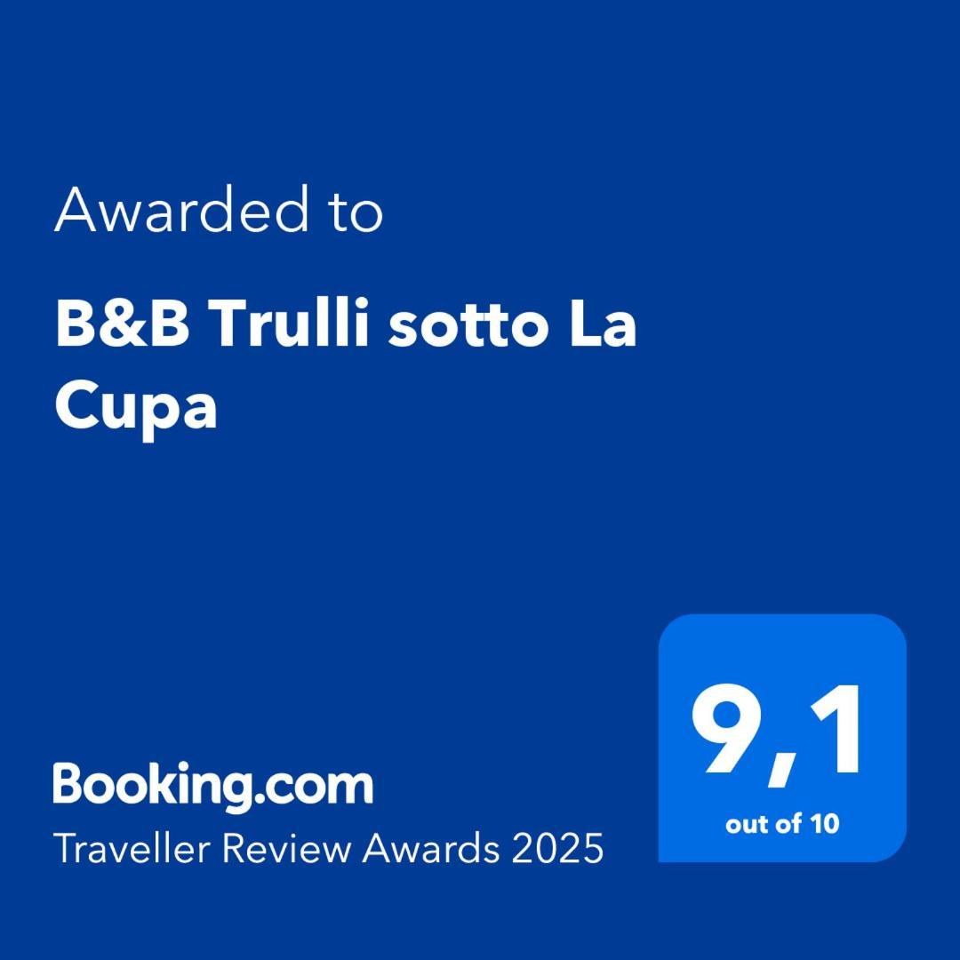 B&B Trulli Sotto La Cupa Martina Franca Buitenkant foto